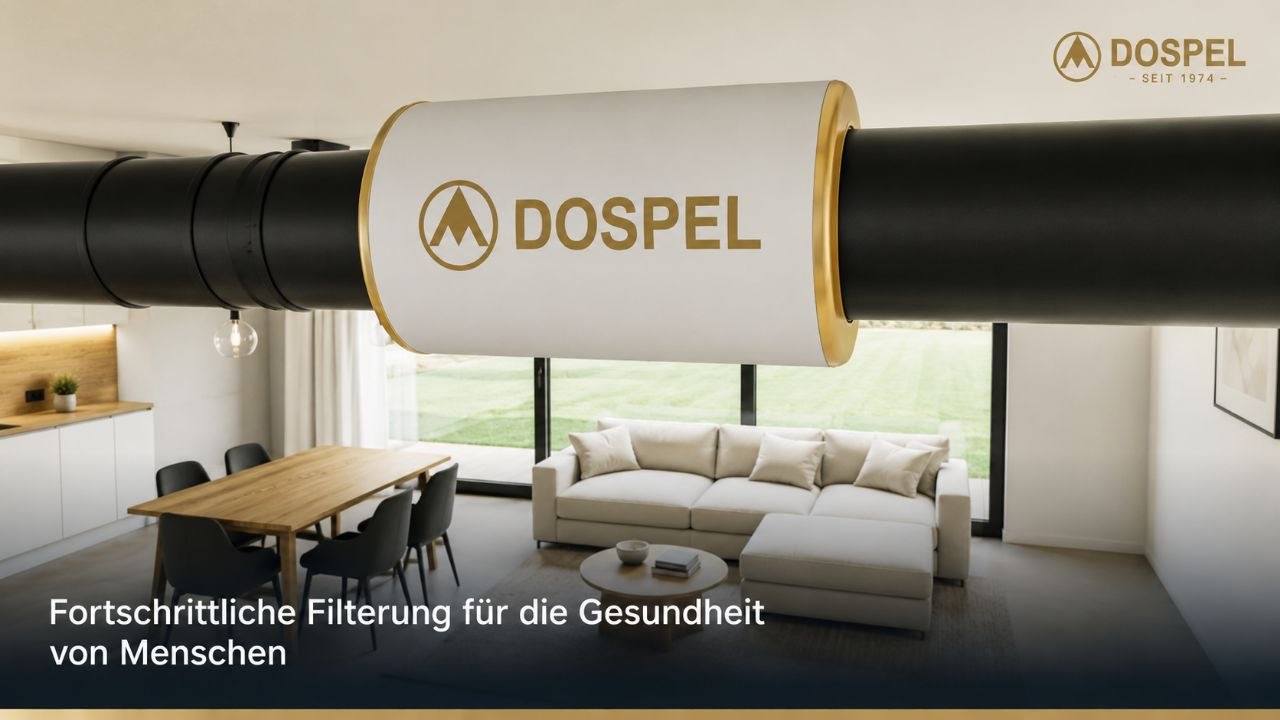 Fortschrittliche Filterung für menschliche Gesundheit Banner