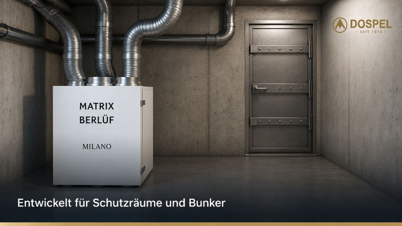 Berluf Matrix für Schutzräume und Bunker Banner
