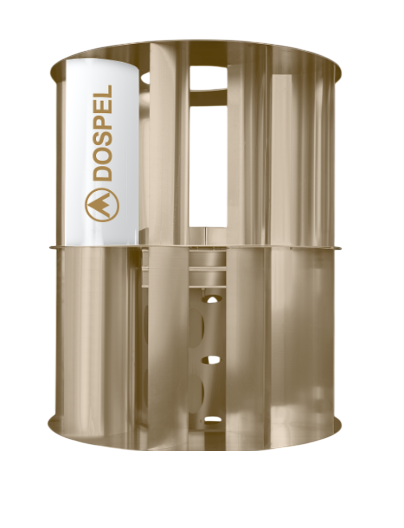 Rotierender Körper der Dospel Dragon Windturbine